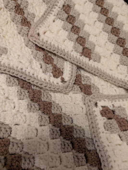 Teddy bear blanket