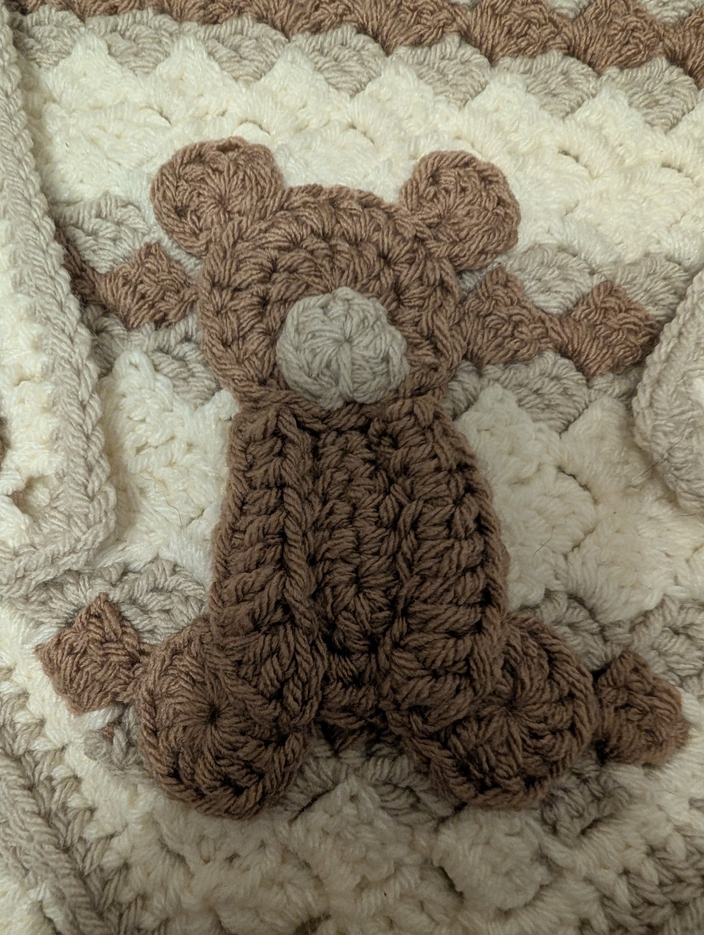 Teddy bear blanket