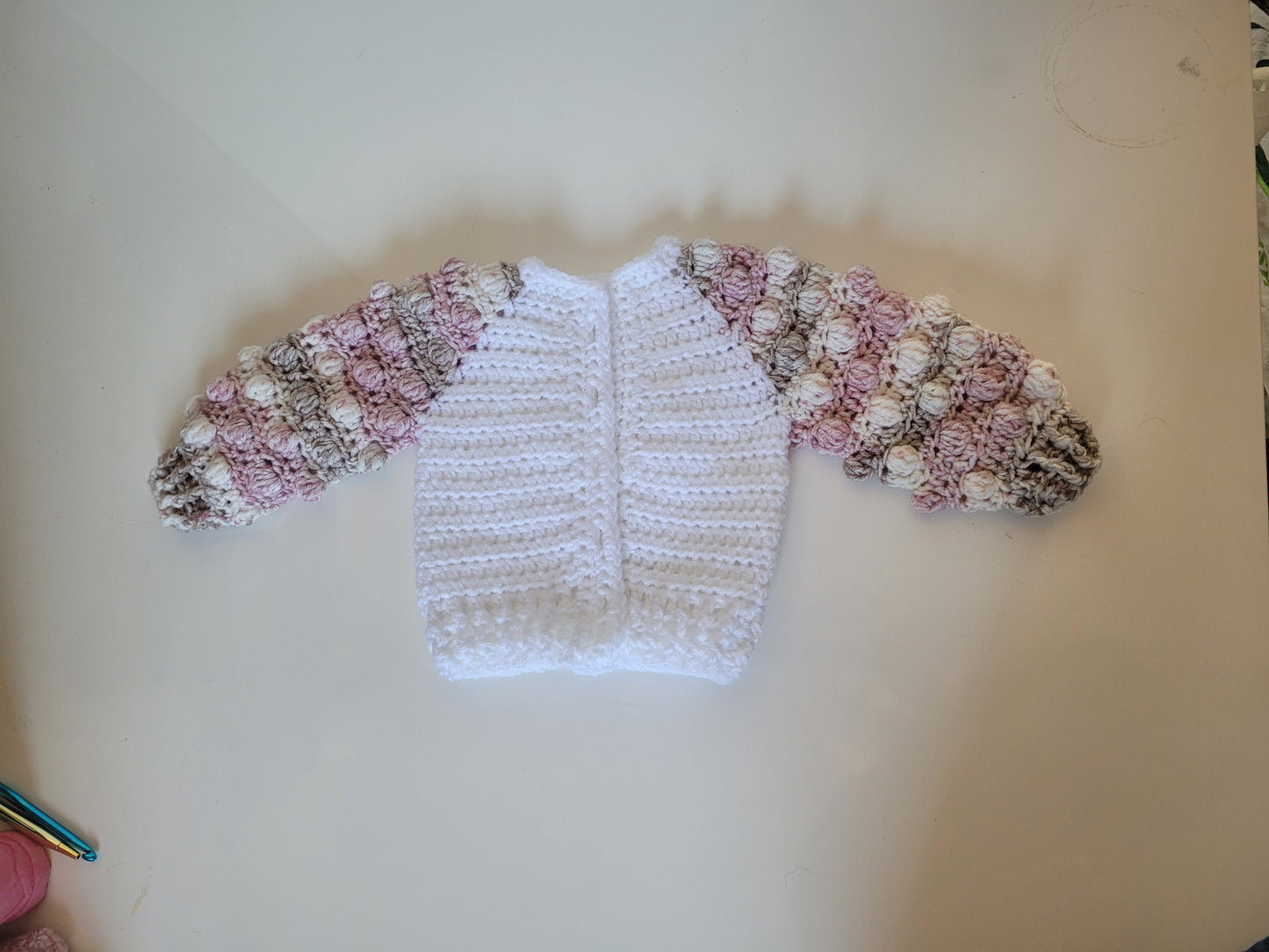 Baby girl bobble set