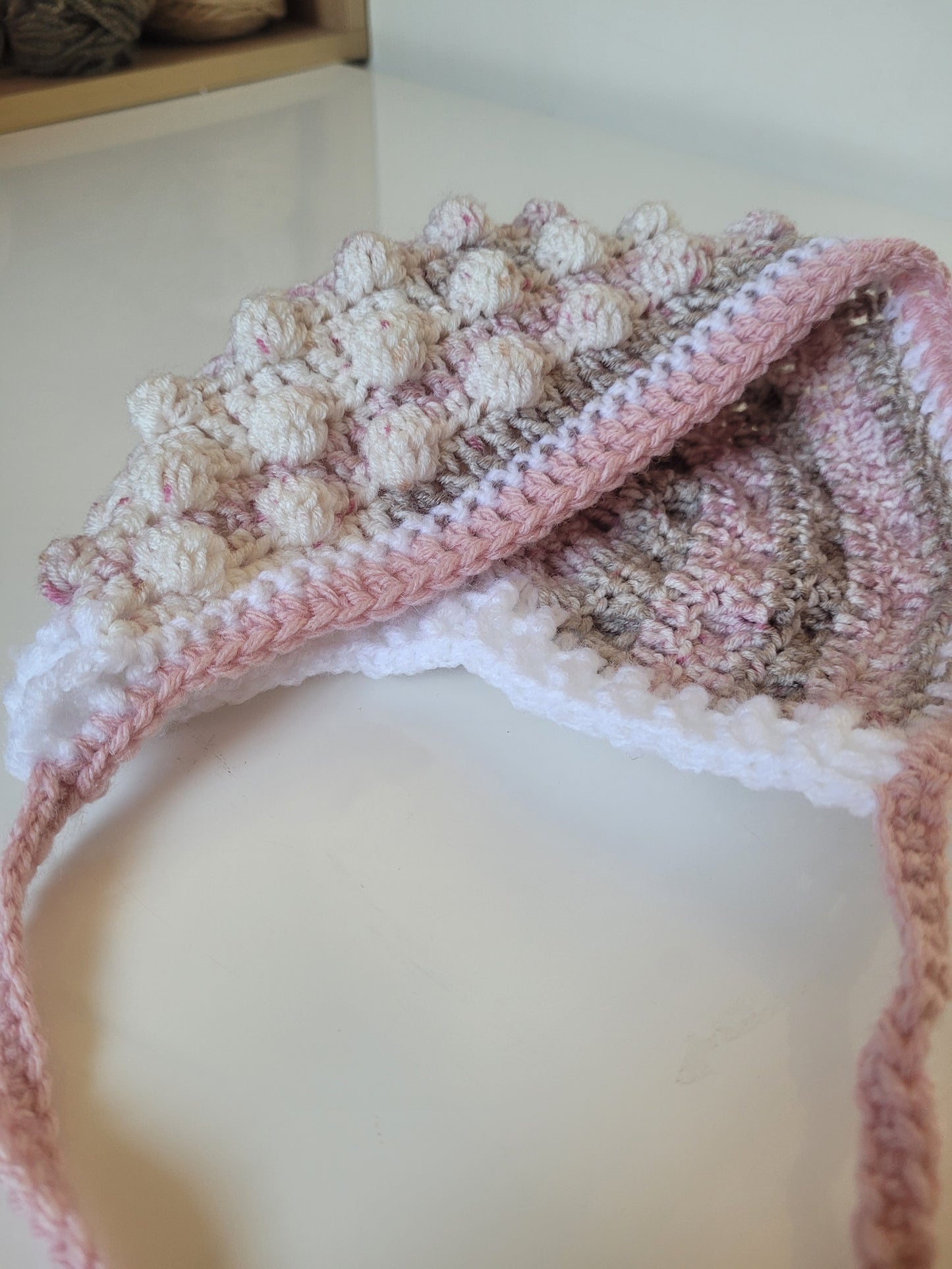 Baby girl bobble set