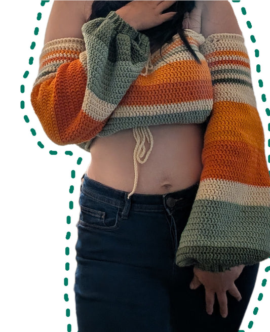 Mammas Crop Top. Large